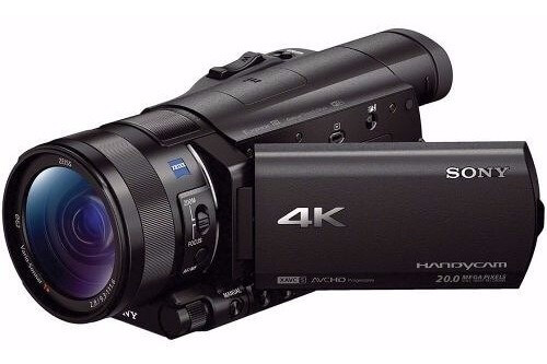 câmera para filmagem profissional sony